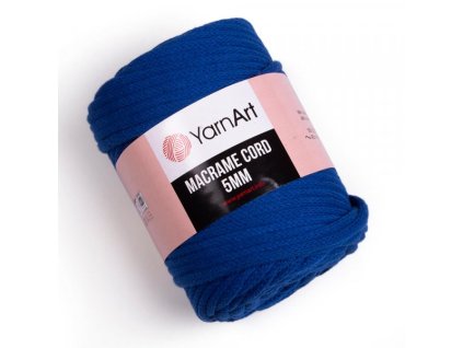 Macrame Cord 5mm - 772 Modrá