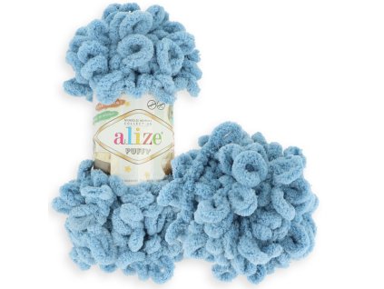 alize puffy 280 modro siva
