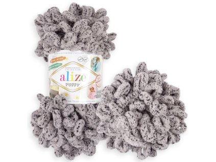 alize puffy 673 hnedo cierna