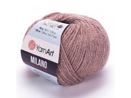 Příze Milano - 858 Tmavé kapučíno