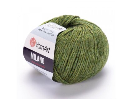 Příze Milano - 865 Zelená