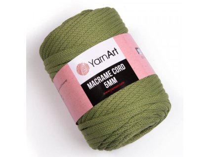 Macrame Cord 5mm - 787 Olivová