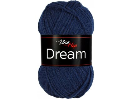 Příze Dream - 6409 Tmavě modrá
