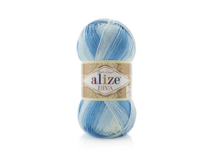 Příze Diva Batik 2130