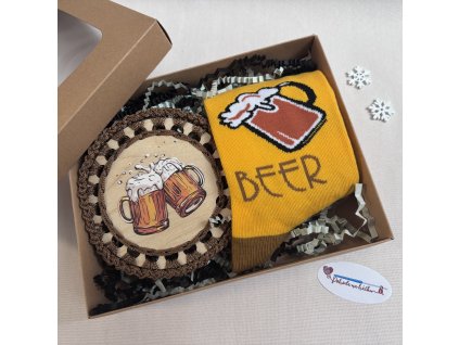 Dárková krabička "PIVEČKO"