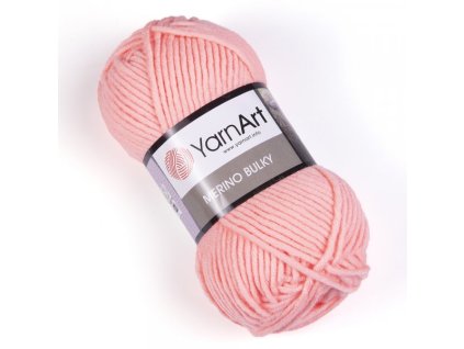 Merino Bulky - 565 Tmavě lososová