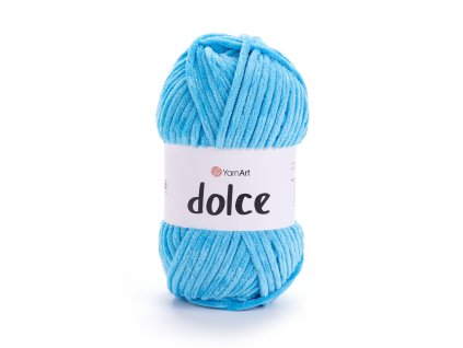 Příze Dolce 758 Azurově modrá