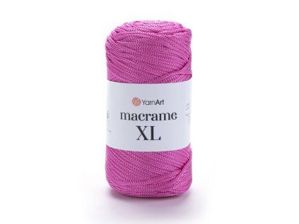 Macrame XL - 140 Tmavě růžová