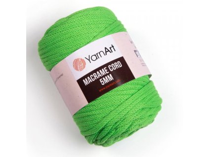 Macrame Cord 5mm - 802 Jarní zelená