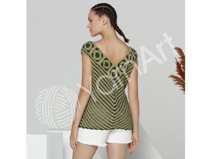 Příze Jeans Bamboo - 136 Jarní zelená