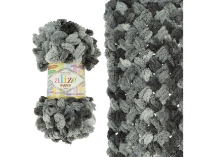 alize puffy color 6532 tmavosiva id63133