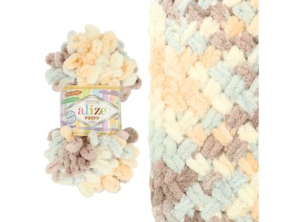 alize puffy color 6463 marhulovo siva id59190