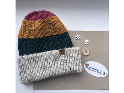 Pletená čepice Tomáš