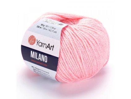 Příze Milano - 859 Růžová