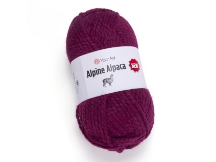 Příze Alpine Alpaca New - 1441 Rubínová