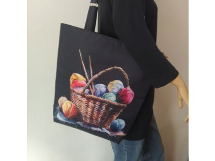 Nákupní taška / motiv klubíčka