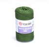 yarnart twisted macrame 3 mm 787 zelená