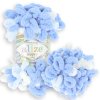 alize puffy color 6371 modro biela id50117