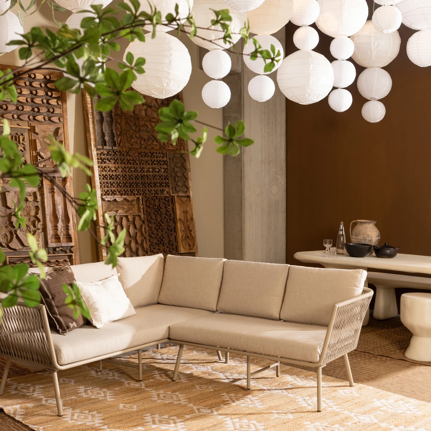 377449-Z-01_SF_DTM_Claunk_loungeset_tuin_metaal_zand_taupe_vierkant