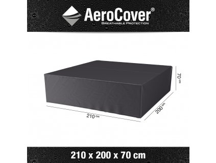 7932 Obal na sedací soupravu obdélník 210x200x70 cm Aerocover 8717591777878