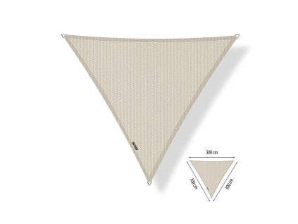 Sluneční Trojúhelník shadow - 3,0 x 3,0 x 3,0 m saraha písková 8720577701460