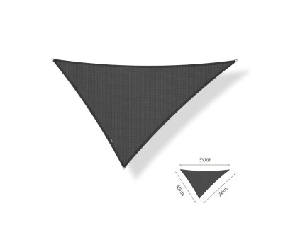 Sluneční  nepravidelný Trojúhelník SHADOW - 4,0 x 4,5 x 5,0 m - 250 g