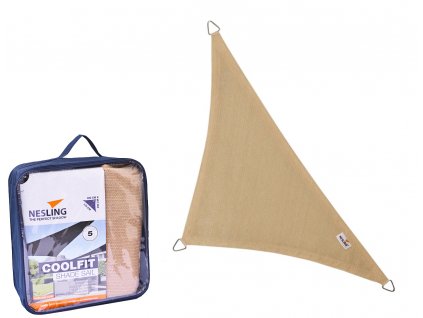Sluneční Trojúhelník coolfit - 90° 4,0 x 4,0 x 5,7 m
