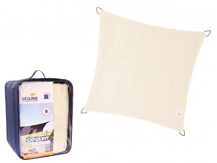 Sluneční Čtverec coolfit - 5,0 x 5,0 m