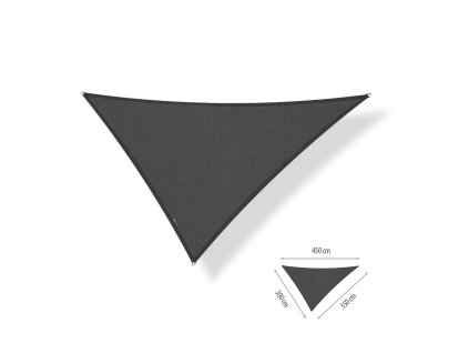 Sluneční nepravidelný Trojúhelník SHADOW - 3,0 x 3,5 x 4,0 m - 300 g