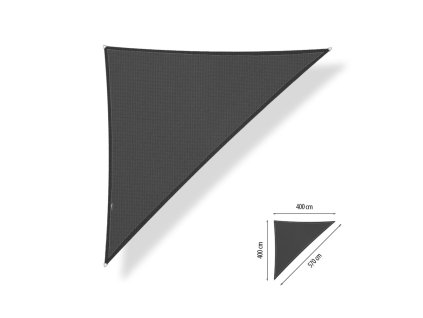 Sluneční Trojúhelník 90° SHADOW - 4,0 x 4,0 x 5,7 m - 300 g