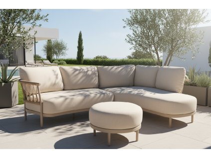 Ambient Fresca Corner Set Champagne 1