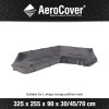 7883 Obal na sedací soupravu ve tvaru L, PRAVÁ 325x255x90xh30/45/70 cm Aerocover 8717591770091