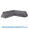 7880 Obal na sedací soupravu ve tvaru L, ROVNORAMENNÁ 255x255x90xh30/45/70 cm Aerocover 8717591777816