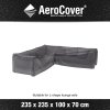 7940 Obal na sedací soupravu ve tvaru L, ROVNORAMENNÁ 235x235x100x70 cm Aerocover 8717591774013