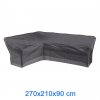 7990 Obal na sedací soupravu ve tvaru L, vysoká opěrka, LEVÁ 270x210x90 cm Aerocover 8717591774181