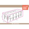 10860 Obal na jídelní soupravu obdelník 285x180x95 cm Winza 8711666027080