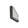 926 Palmako alu window non opening double glass 4 16 4 mm corner