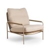 TO01442 NONE7801 David Lounge Chair Champagne