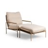 TO01442 NONE7802 David Lounge Chair Champagne