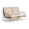 TO01443 NONE7801 David Lounge Bench 2 Seater Champagne