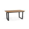 TO5095 150 Liv Lounge Dining Table Teak Charcoal