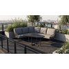 4k Rivera Lounge Dining Charcoal