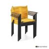 Apple Bee Jakarta DAC Stack Yellow SVLK Teak Natural Free standing 01