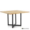 Apple Bee Jakarta Dining table110 SVLK Teak Natural Free standing 01