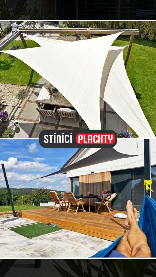 . 💛💙💚 Jarní inspirace – Stínicí plachty SHADOW sluneční stínicí plachty jsou moderním a funkčním řešením, jak si vytvořit...