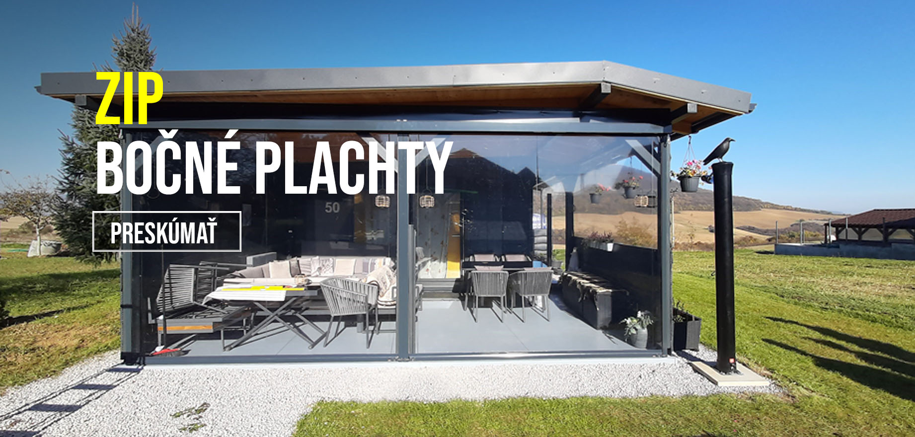 ZIP Bočné Plachty