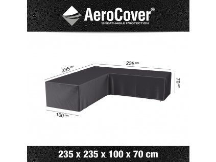 7940 lounge set cover corner L shape 235x235 anthracite M Aerocover 8717591774013