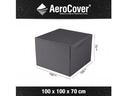 7960 lounge chair cover 100x100 anthracite M Aerocover 8717591773986