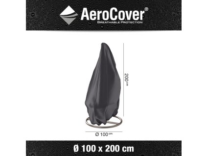 7969 hang chair cover Ø100x200 anthracite M Aerocover 8717591777793