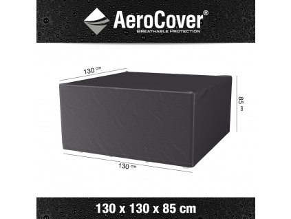 7913 gObal na jedálenskú súpravu štvorec 130x130x85 cm Aerocover 8717591776093